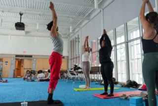 Instagram post from yogainourcity. This post is in position 1.